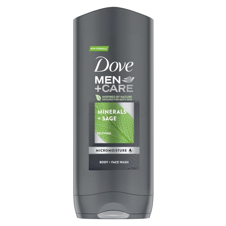 Dove Men + Care Minerals + Sage Tusfürdő férfiaknak 400 ml