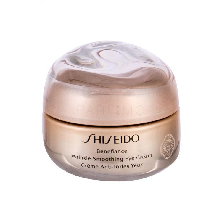 Shiseido Benefiance Wrinkle Smoothing Szemkörnyékápoló krém nőknek 15 ml teszter