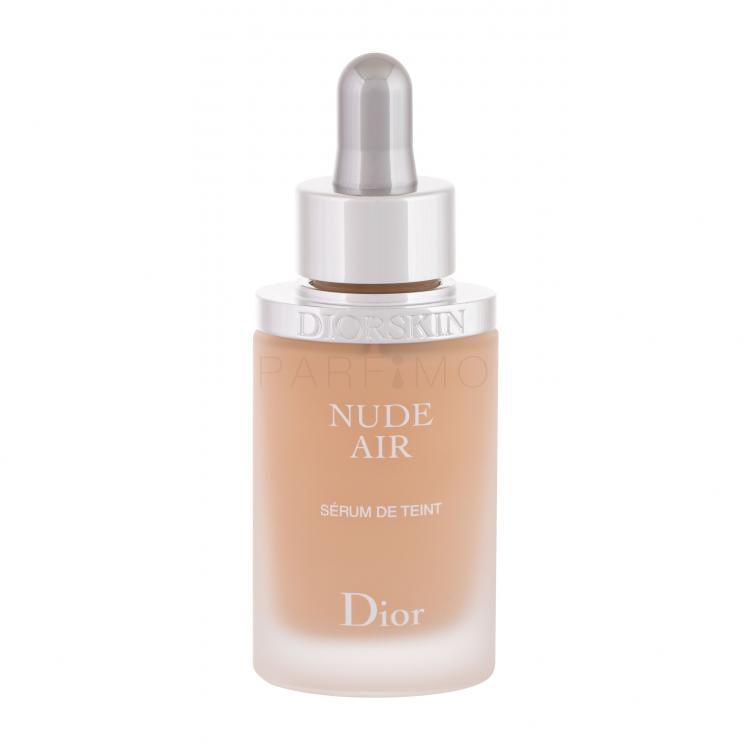 Christian Dior Diorskin Nude Air Serum Foundation SPF25 Alapozó nőknek 30 ml Változat 010 Ivory