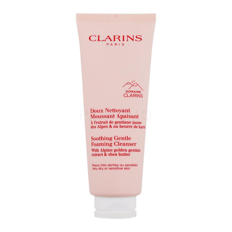 Clarins Soothing Gentle Foaming Cleanser Bőrtisztító krém nőknek 125 ml