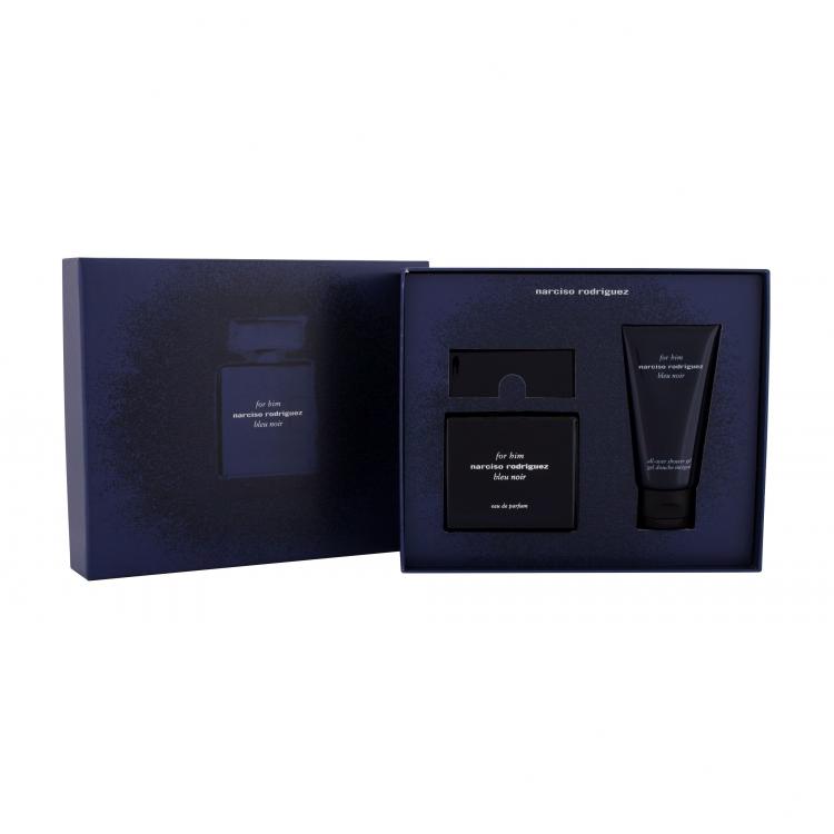 Narciso Rodriguez For Him Bleu Noir Ajándékcsomagok Eau de Parfum 50 ml + tusfürdő 50 ml