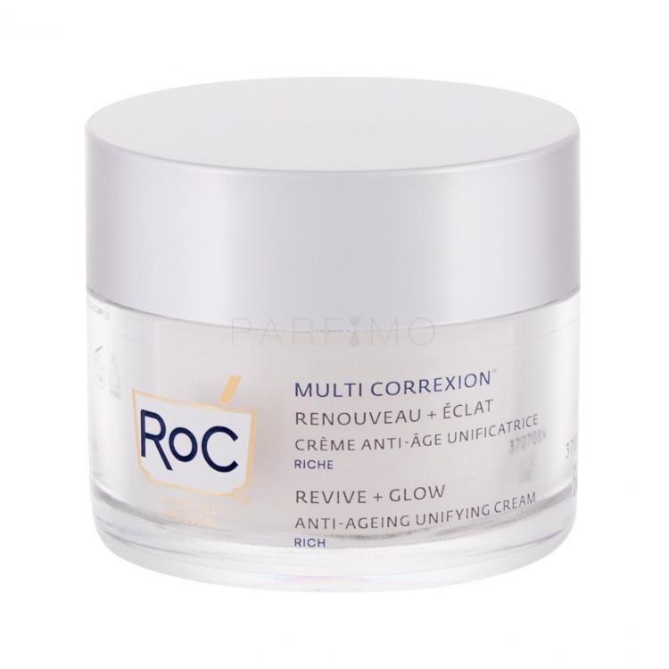 RoC Multi Correxion Revive + Glow Anti-Ageing Unifying Cream Nappali arckrém nőknek 50 ml
