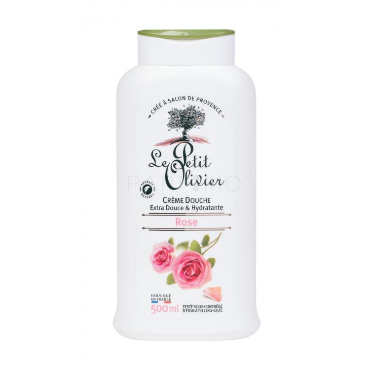 Le Petit Olivier Shower Rose Krémtusfürdő nőknek 500 ml
