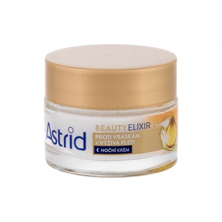 Astrid Beauty Elixir Éjszakai szemkörnyékápoló krém nőknek 50 ml