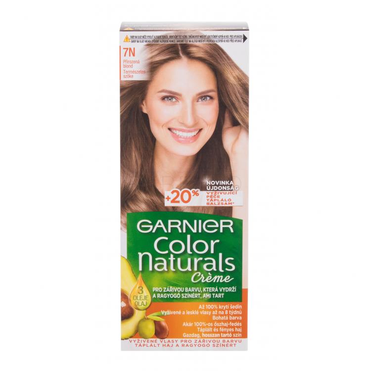 Garnier Color Naturals Créme Hajfesték nőknek 40 ml Változat 7N Nude Blond