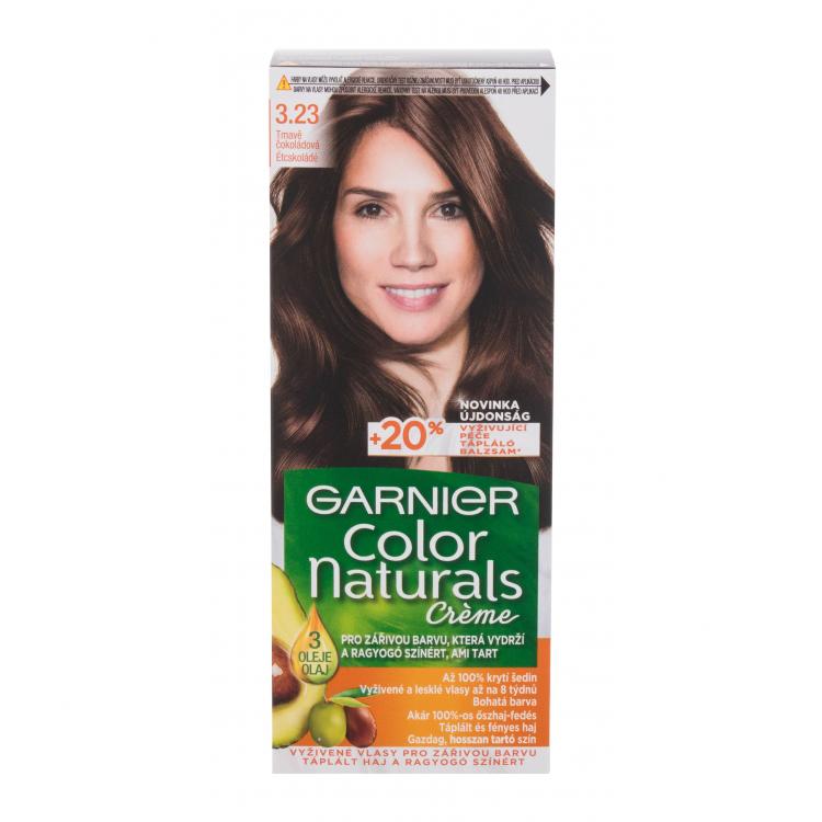 Garnier Color Naturals Créme Hajfesték nőknek 40 ml Változat 3,23 Dark Quartz