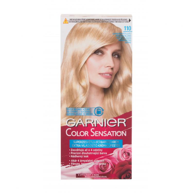 Garnier Color Sensation Hajfesték nőknek 40 ml Változat 110 Diamond Ultra Blond