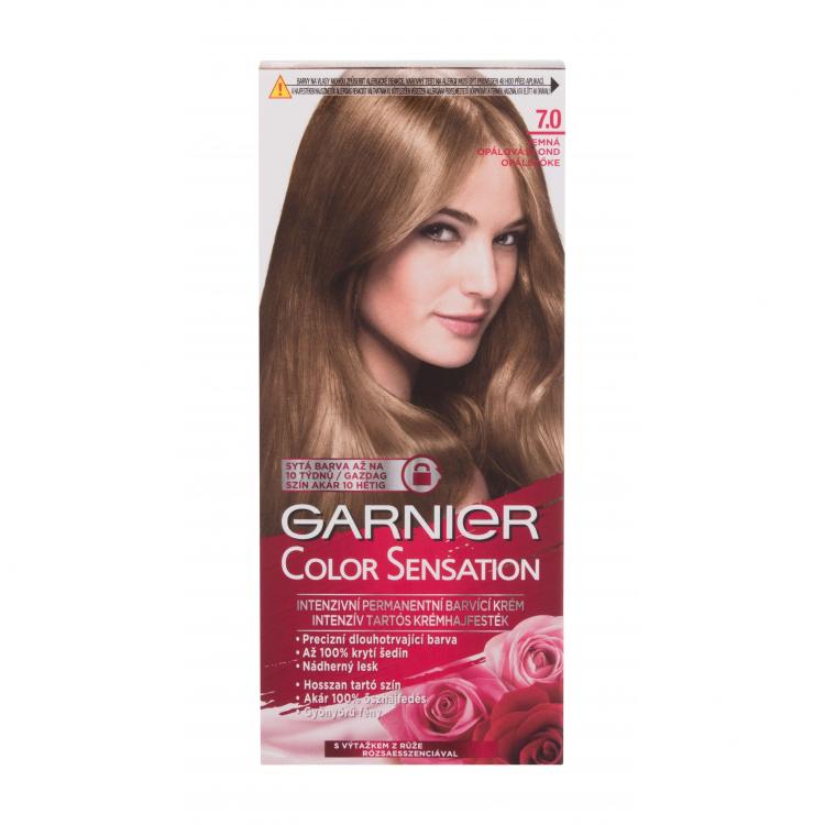 Garnier Color Sensation Hajfesték nőknek 40 ml Változat 7,0 Delicate Opal Blond
