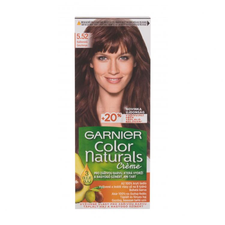 Garnier Color Naturals Créme Hajfesték nőknek 40 ml Változat 5,52 Chestnut