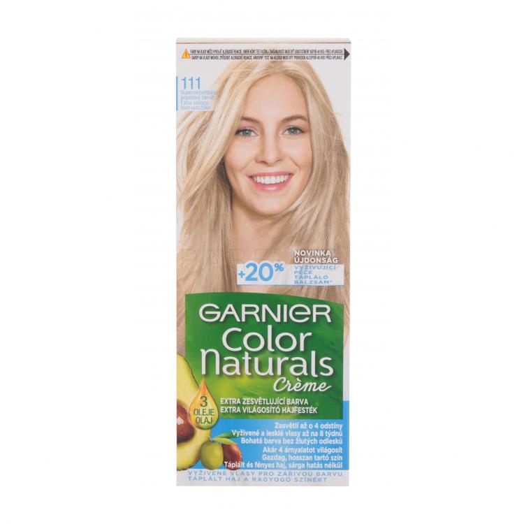 Garnier Color Naturals Créme Hajfesték nőknek 40 ml Változat 111 Extra Light Natural Ash Blond