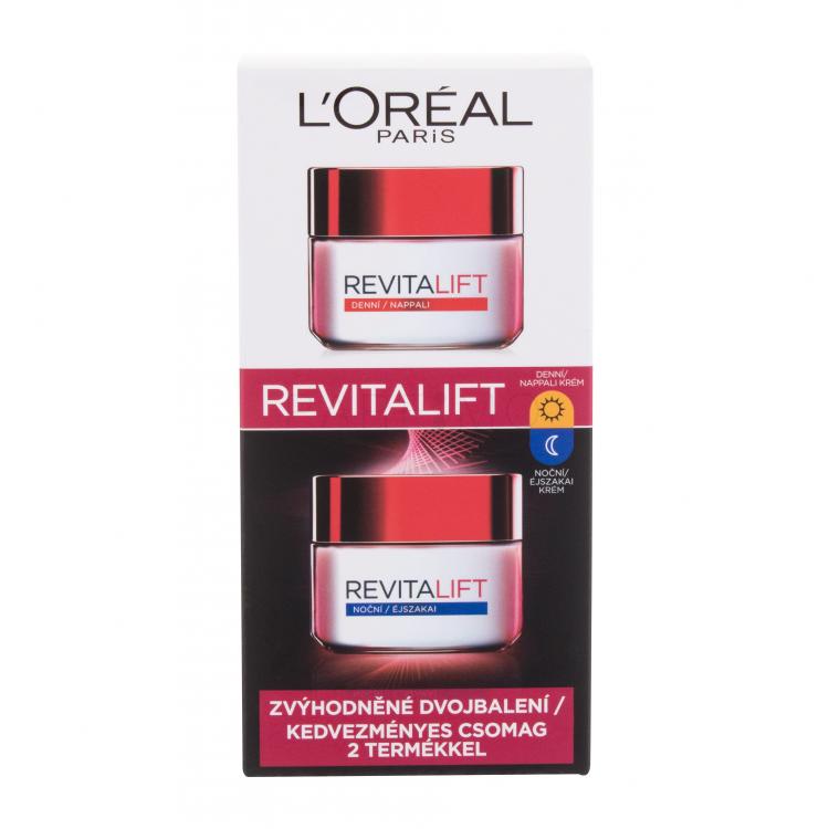 L&#039;Oréal Paris Revitalift Duo Set Ajándékcsomagok Revitalift nappali arckrém 50 ml + Revitalift éjszakai arckrém 50 ml