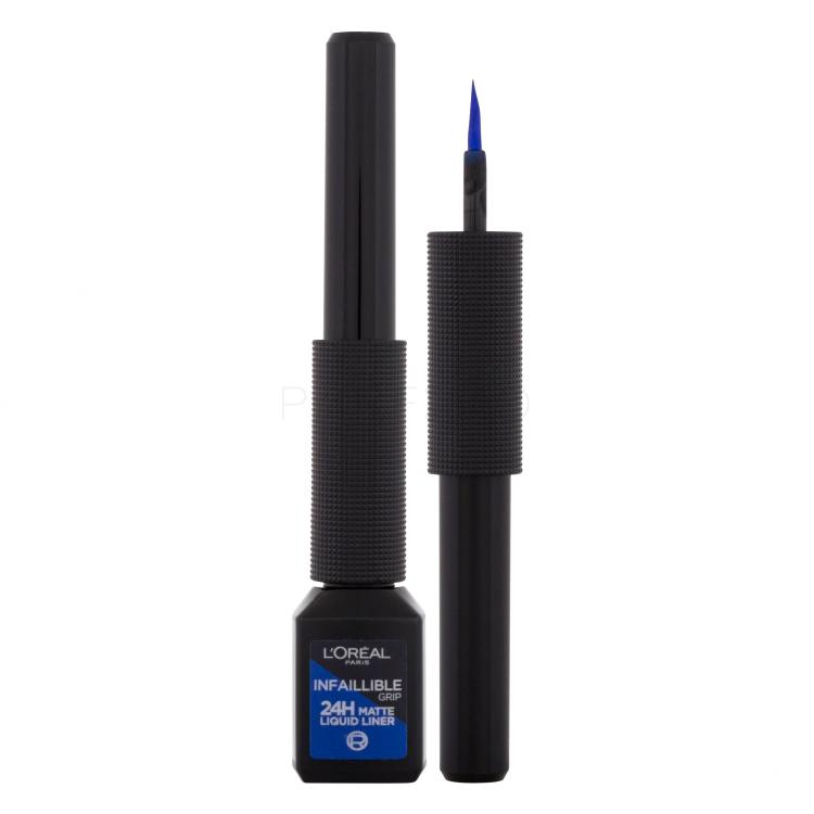 L'Oréal Paris Infaillible Grip 24H Matte Liquid Liner Szemhéjtus nőknek 3 ml Változat 02 Blue
