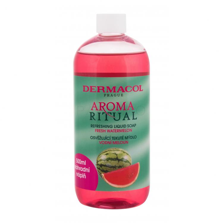 Dermacol Aroma Ritual Fresh Watermelon Folyékony szappan nőknek Refill 500 ml