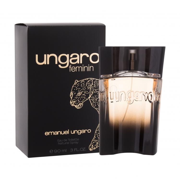 Emanuel Ungaro Ungaro Feminin Eau de Toilette nőknek 90 ml