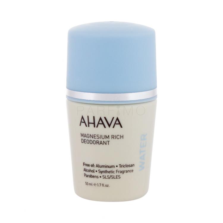 AHAVA Deadsea Water Magnesium Rich Dezodor nőknek 50 ml