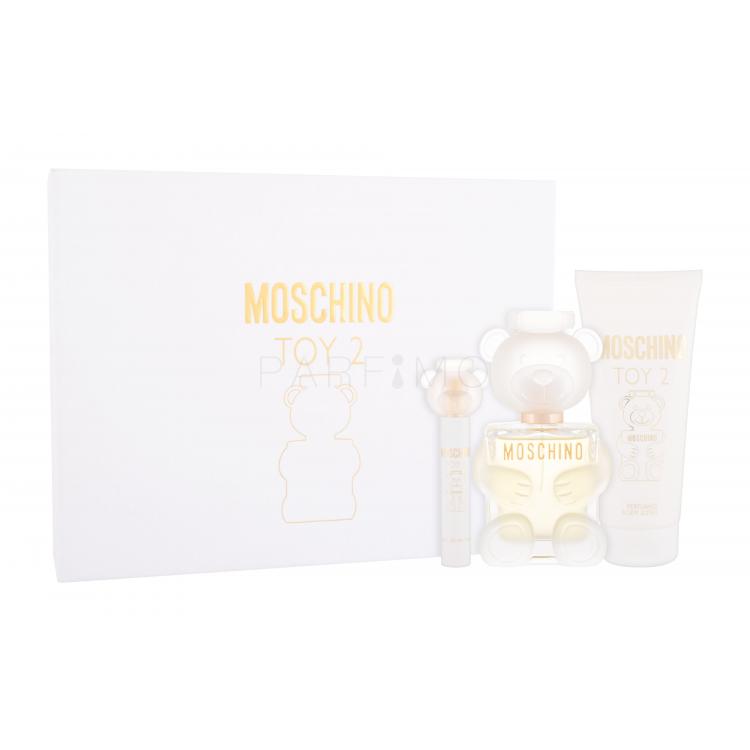 Moschino Toy 2 Ajándékcsomagok Eau de Parfum 100 ml + testápoló tej 200 ml + Eau de Parfum 10 ml