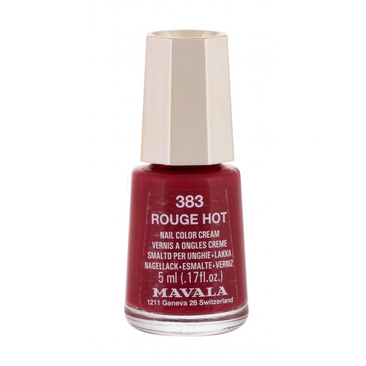 MAVALA Mini Color Cream Körömlakk nőknek 5 ml Változat 383 Rouge Hot