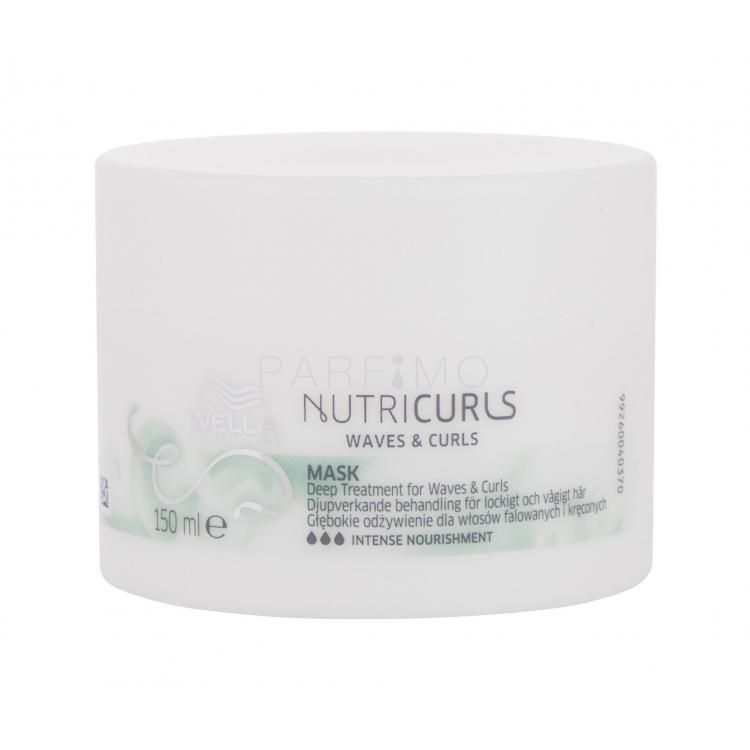 Wella Professionals NutriCurls Deep Treatment Hajpakolás nőknek 150 ml