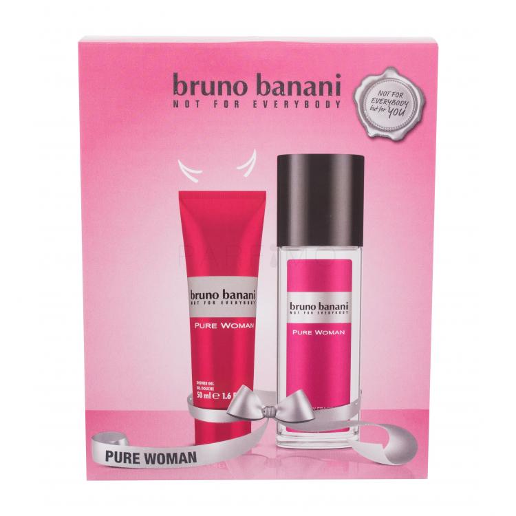 Bruno Banani Pure Woman Ajándékcsomagok dezodor 75 ml + tusfürdő 50 ml