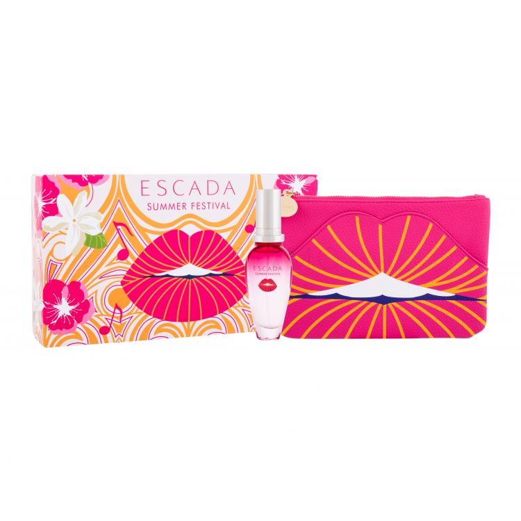 ESCADA Summer Festival Ajándékcsomagok Eau de Toilette 30 ml + kozmetikai táska