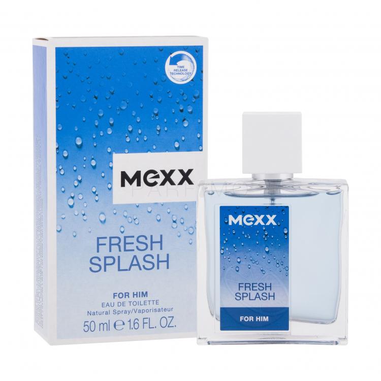 Mexx Fresh Splash Eau de Toilette férfiaknak 50 ml