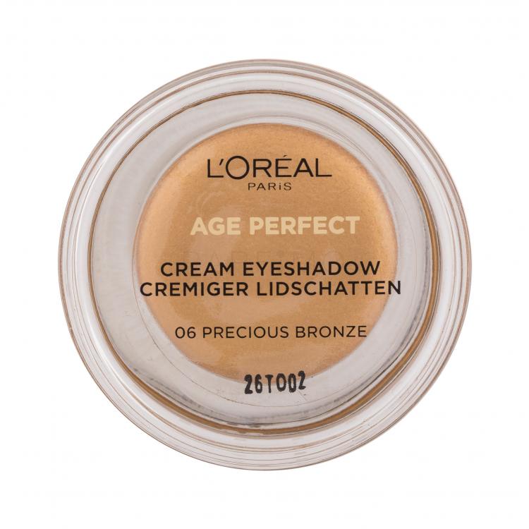 L&#039;Oréal Paris Age Perfect Cream Eyeshadow Szemhéjfesték nőknek 4 ml Változat 06 Precious Bronze