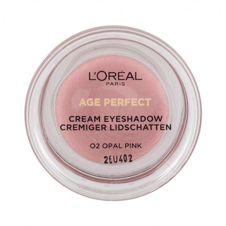 L&#039;Oréal Paris Age Perfect Cream Eyeshadow Szemhéjfesték nőknek 4 ml Változat 02 Opal Pink