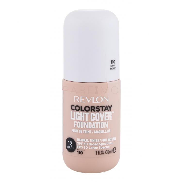 Revlon Colorstay Light Cover SPF30 Alapozó nőknek 30 ml Változat 110 Ivory