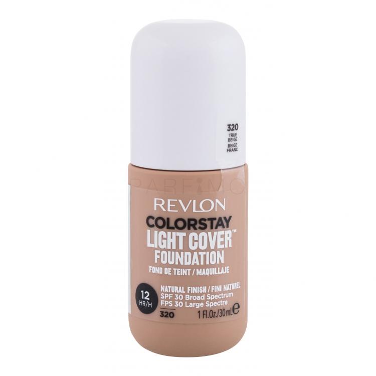 Revlon Colorstay Light Cover SPF30 Alapozó nőknek 30 ml Változat 320 True Beige