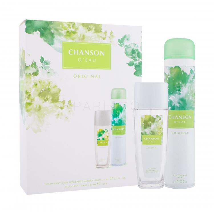 Chanson d´Eau Ajándékcsomagok üveges dezodor 75 ml + deo spray 200 ml