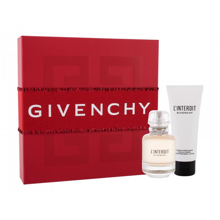 Givenchy L&#039;Interdit Ajándékcsomagok Eau de Toilette 50 ml + testápoló tej 75 ml