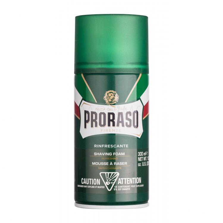 PRORASO Green Shaving Foam Borotvahab férfiaknak 300 ml