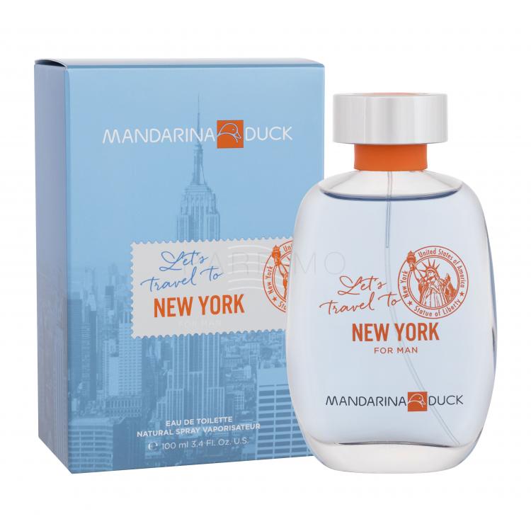 Mandarina Duck Let´s Travel To New York Eau de Toilette férfiaknak 100 ml