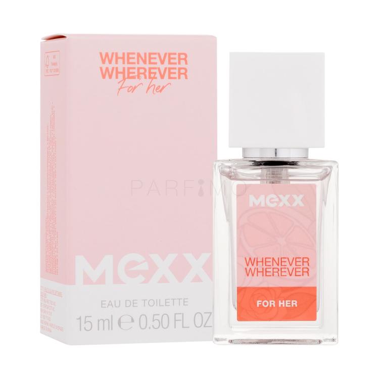 Mexx Whenever Wherever Eau de Toilette nőknek 15 ml