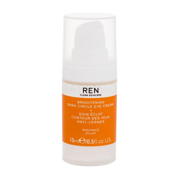 REN Clean Skincare Radiance Brightening Dark Circle Eye Cream Szemkörnyékápoló krém nőknek 15 ml