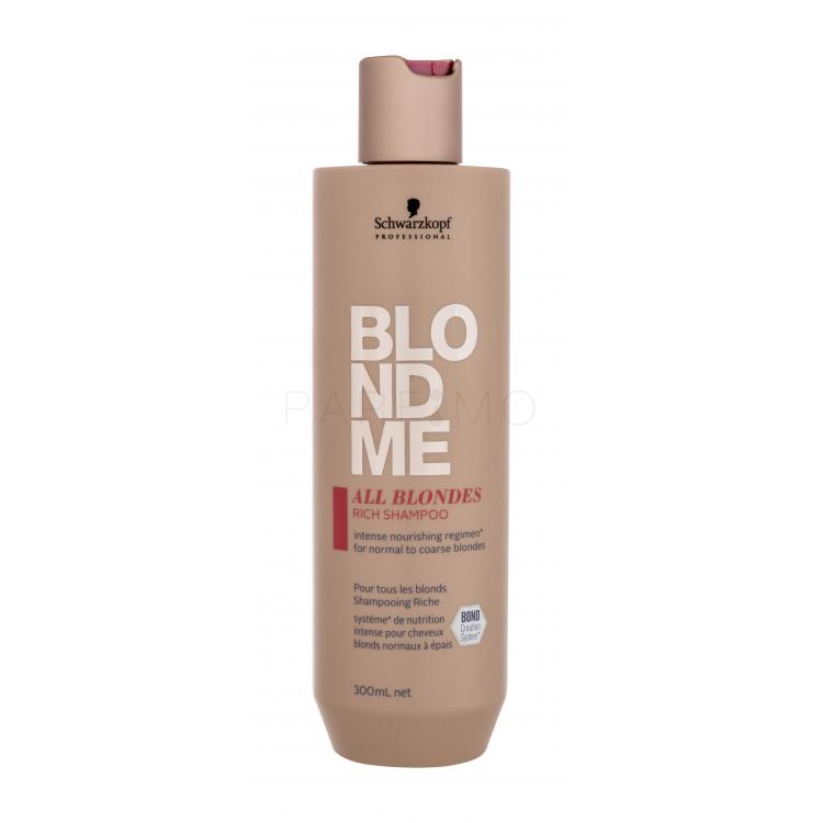 Schwarzkopf Professional Blond Me All Blondes Rich Shampoo Sampon nőknek 300 ml