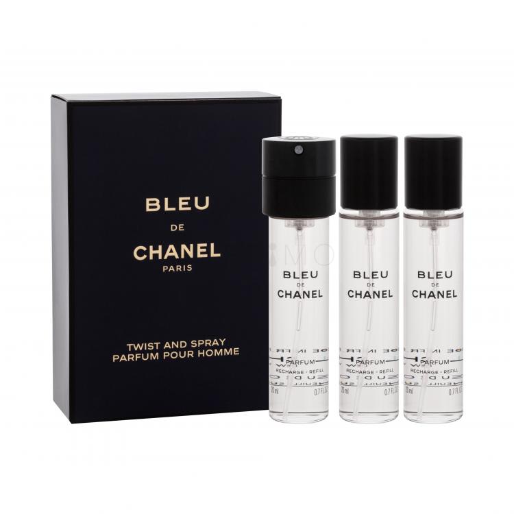 Chanel Bleu de Chanel Parfüm férfiaknak Refill 3x20 ml