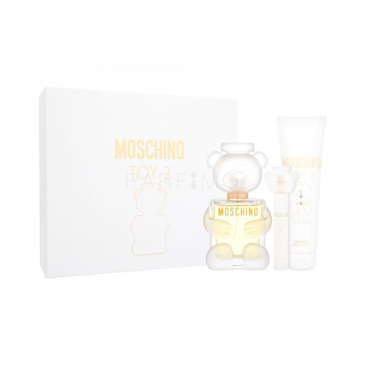 Moschino Toy 2 Ajándékcsomagok Eau de Parfum 100 ml + testápoló tej 150 ml + Eau de Parfum 10 ml