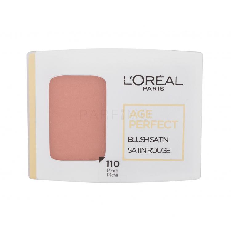 L&#039;Oréal Paris Age Perfect Blush Satin Pirosító nőknek 5 g Változat 110 Peach