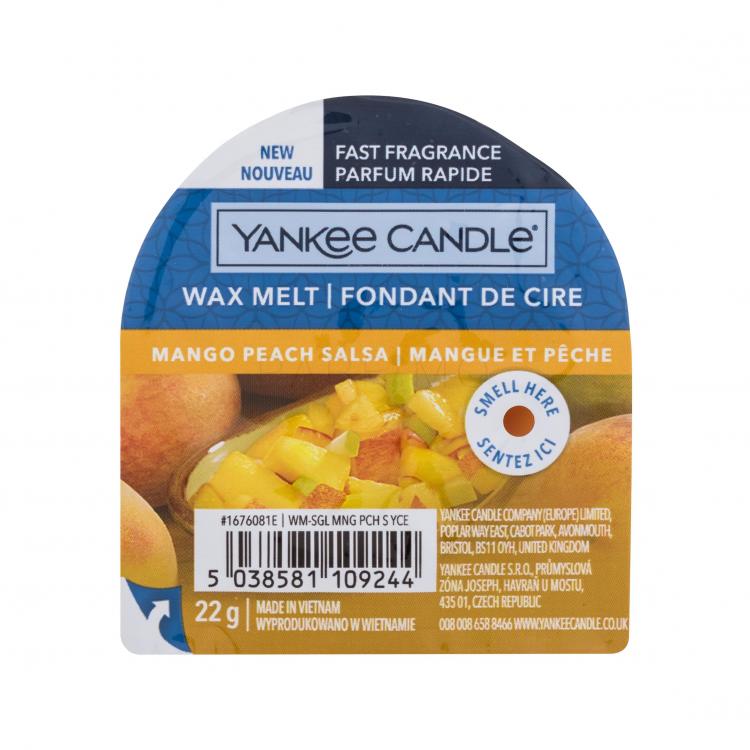 Yankee Candle Mango Peach Salsa Illatviasz 22 g