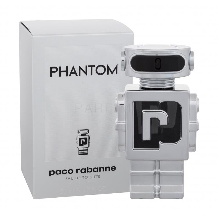 Paco Rabanne Phantom Eau de Toilette férfiaknak 50 ml