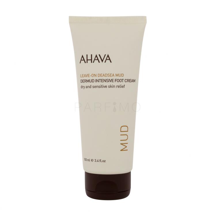 AHAVA Deadsea Mud Leave-On Deadsea Mud Lábápoló krém nőknek 100 ml