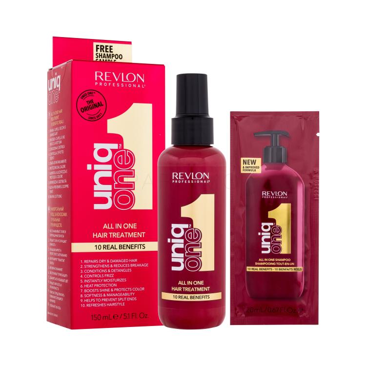 Revlon Professional Uniq One All In One Hair Treatment Öblítést nem igénylő hajápoló nőknek 150 ml