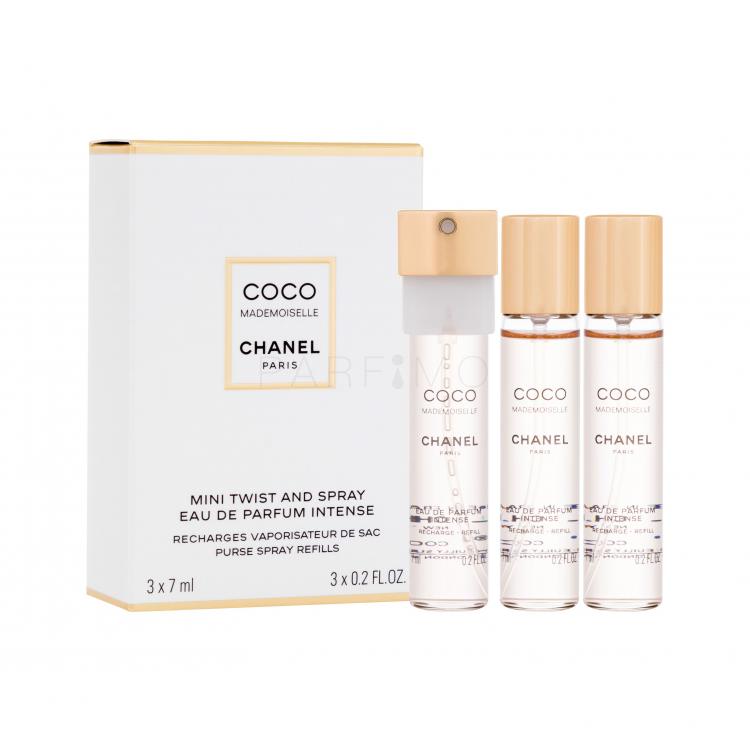 Chanel Coco Mademoiselle Intense Eau de Parfum nőknek Refill 3x7 ml