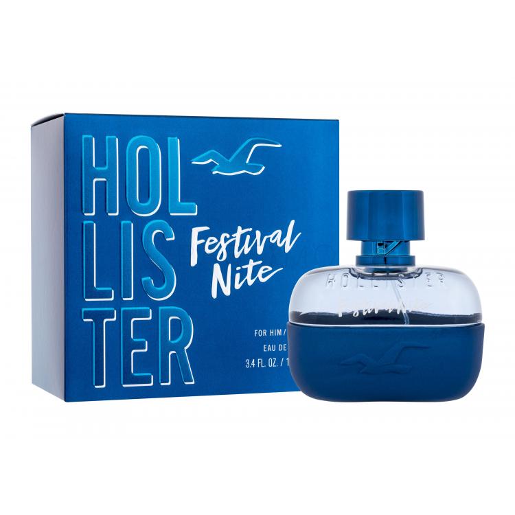 Hollister Festival Nite Eau de Toilette férfiaknak 100 ml