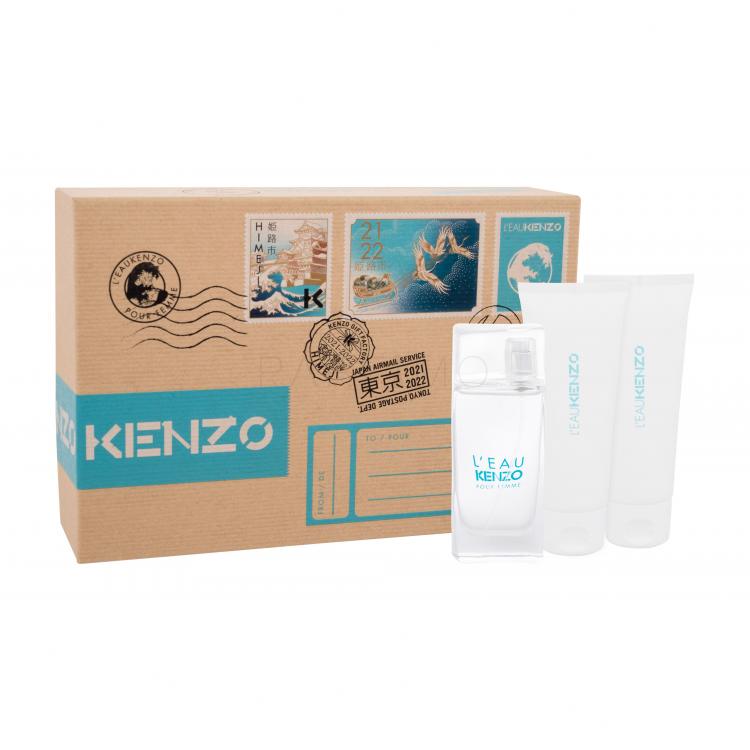 KENZO L´Eau Kenzo Pour Femme Ajándékcsomagok Eau de Toilette 50 ml + testgél 2 x 75 ml