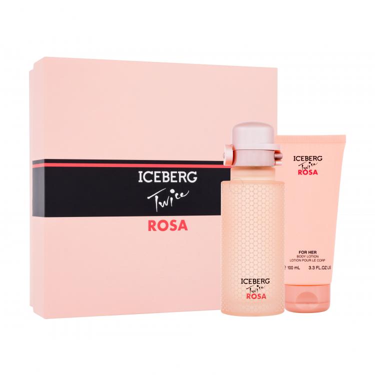 Iceberg Twice Rosa Ajándékcsomagok Eau de Toilette 125 ml + testápoló tej 100 ml