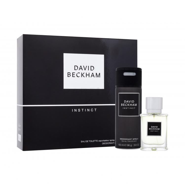 David Beckham Instinct Ajándékcsomagok Eau de Toilette 30 ml + dezodor 150 ml