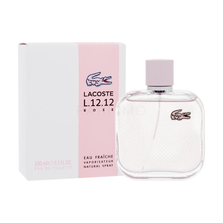 Lacoste L.12.12 Rose Eau Fraiche Eau de Toilette nőknek 100 ml