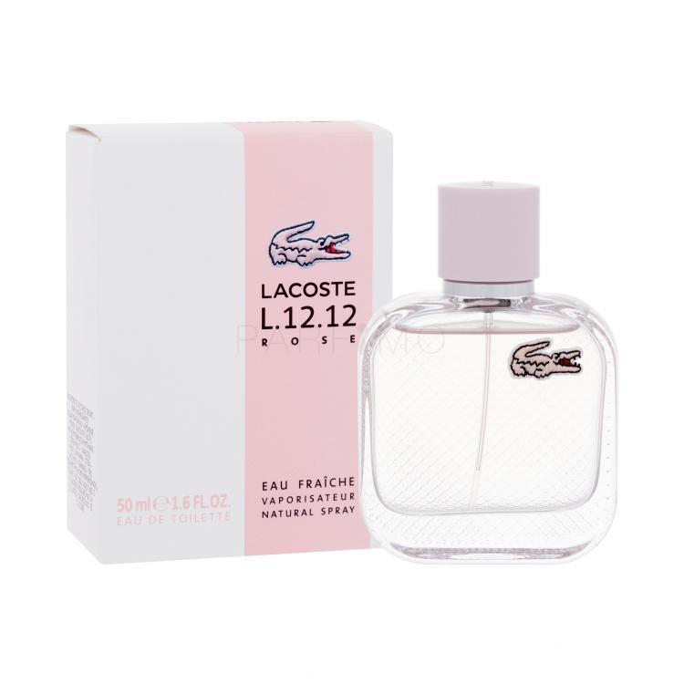 Lacoste L.12.12 Rose Eau Fraiche Eau de Toilette nőknek 50 ml